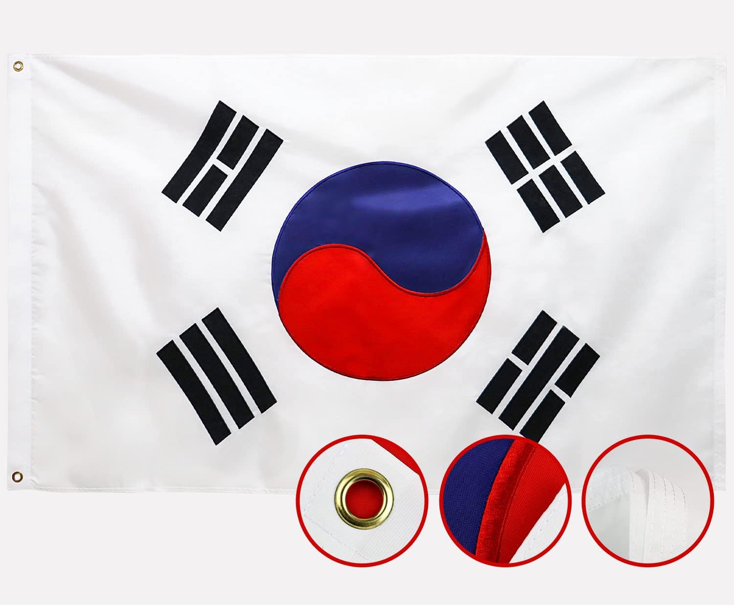 东安韩国国旗 3x5ft